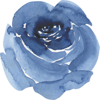 Dusty Blue Rose Flower